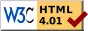 HTML4 Valid